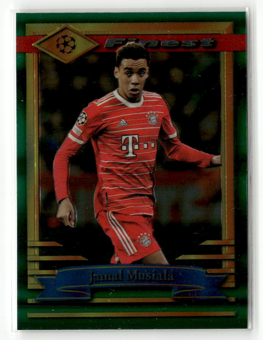 2022-23 Topps Finest Flashbacks UEFA Club Competitions #42 Jamal Musiala