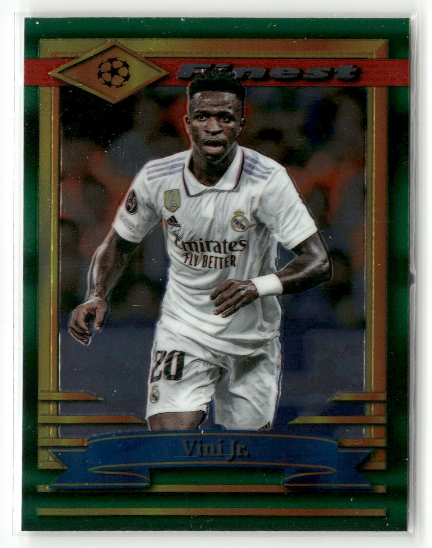 2022-23 Topps Finest Flashbacks UEFA Club Competitions #39 Vini Jr.