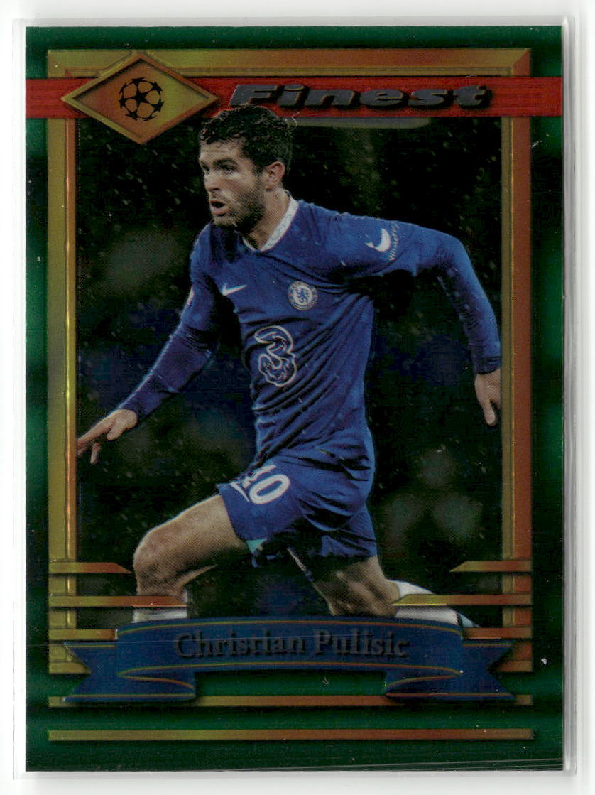 2022-23 Topps Finest Flashbacks UEFA Club Competitions #76 Christian Pulisic