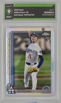 2025 Topps Chrome #217 Roki Sasaki Refractors Degree 9 MINT