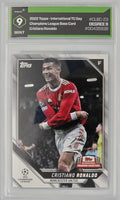 2022 Topps UEFA Champions  Inter TC Day #CLBC-23 Cristiano Ronaldo Degree 9 Mint