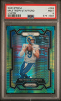 2023 Panini Prizm #169 Matthew Stafford Hyper PSA 9 #/175