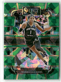2024 Panini Select WNBA #41 Marquesha Davis Prizms Green Ice