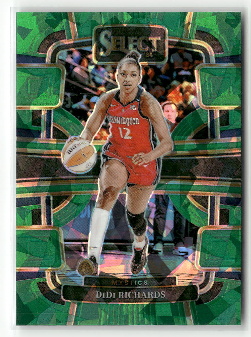 2024 Panini Select WNBA #59 DiDi Richards Prizms Green Ice