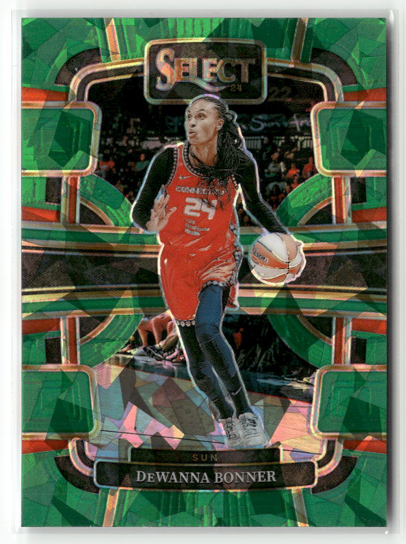 2024 Panini Select WNBA #48 DeWanna Bonner Prizms Green Ice
