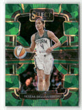 2024 Panini Select WNBA #12 Skylar Diggins-Smith Prizms Green Ice