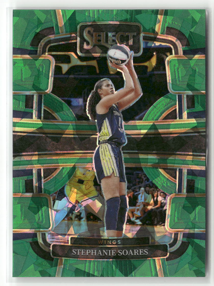 2024 Panini Select WNBA #7 Stephanie Soares Prizms Green Ice