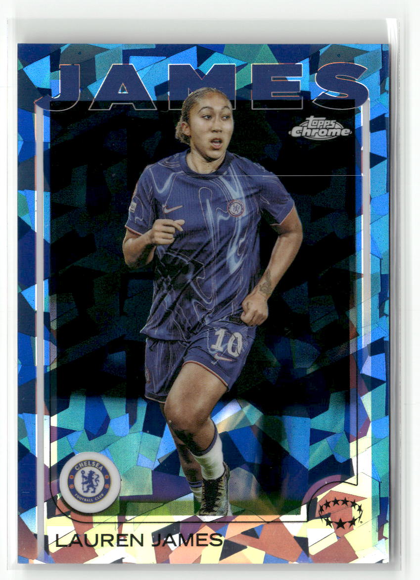 2024-25 Topps Chrome Sapphire UEFA Women's Champions #10 Lauren James