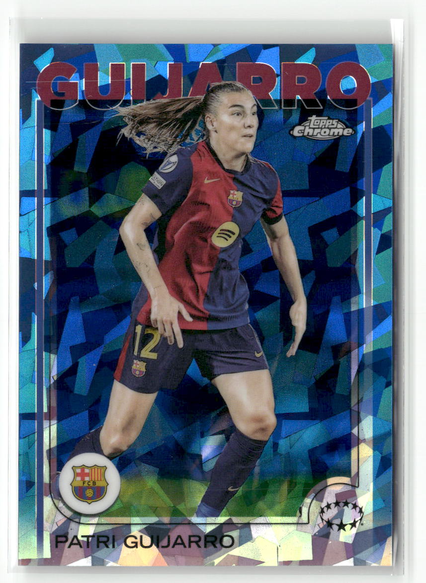 2024-25 Topps Chrome Sapphire UEFA Women's Champions  #15 Patri Guijarro