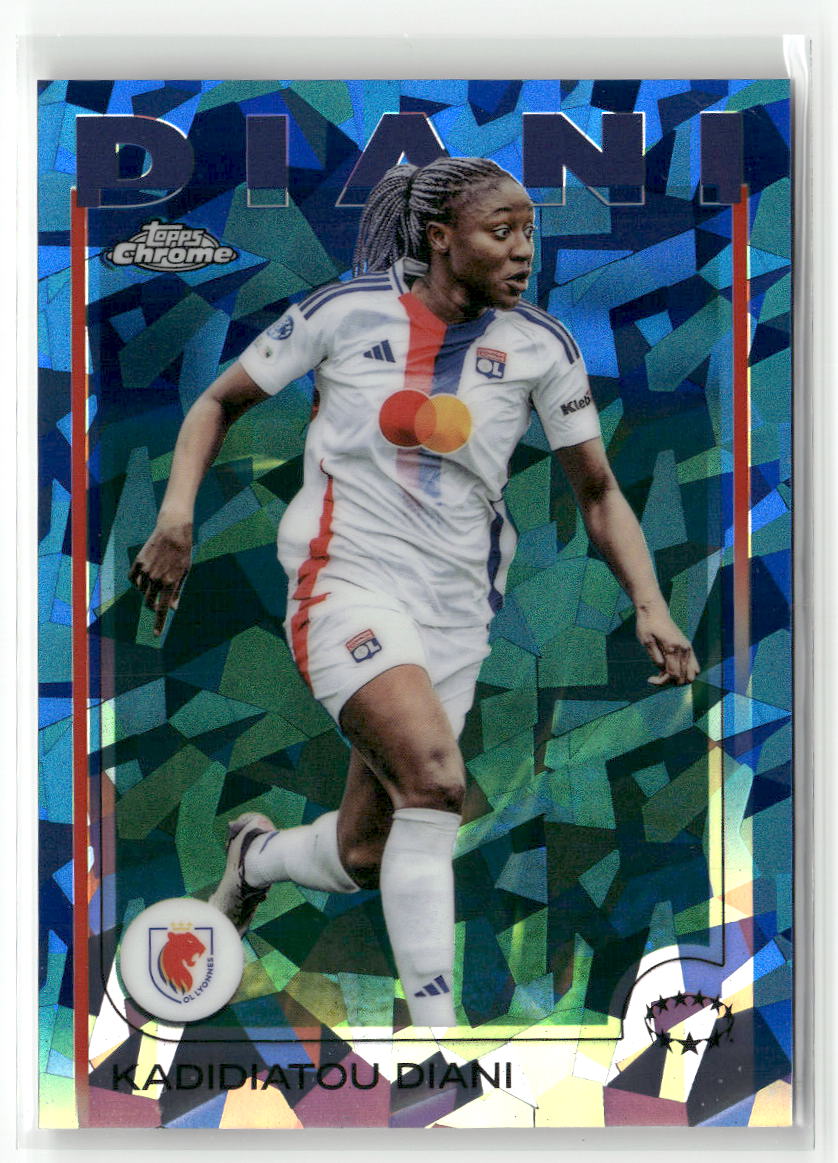 2024-25 Topps Chrome Sapphire  UEFA Women's Champions #86 Kadidiatou Diani