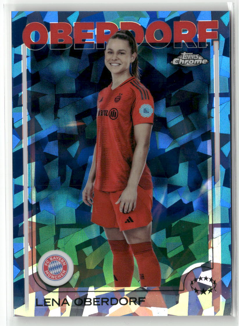 2024-25 Topps Chrome Sapphire UEFA Women's Champions #53 Lena Oberdorf