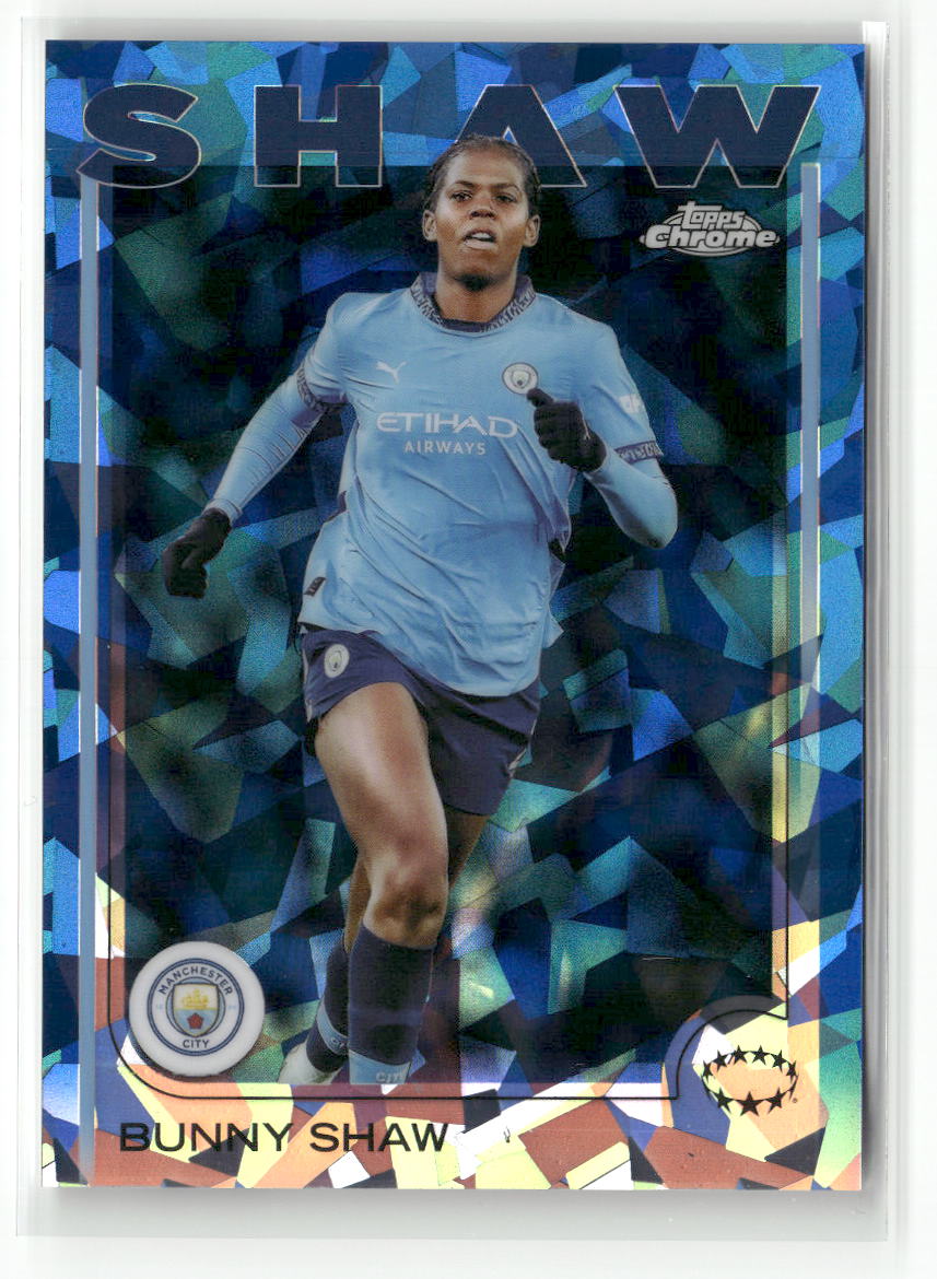 2024-25 Topps Chrome Sapphire UEFA Women's Champions #81 Bunny Shaw