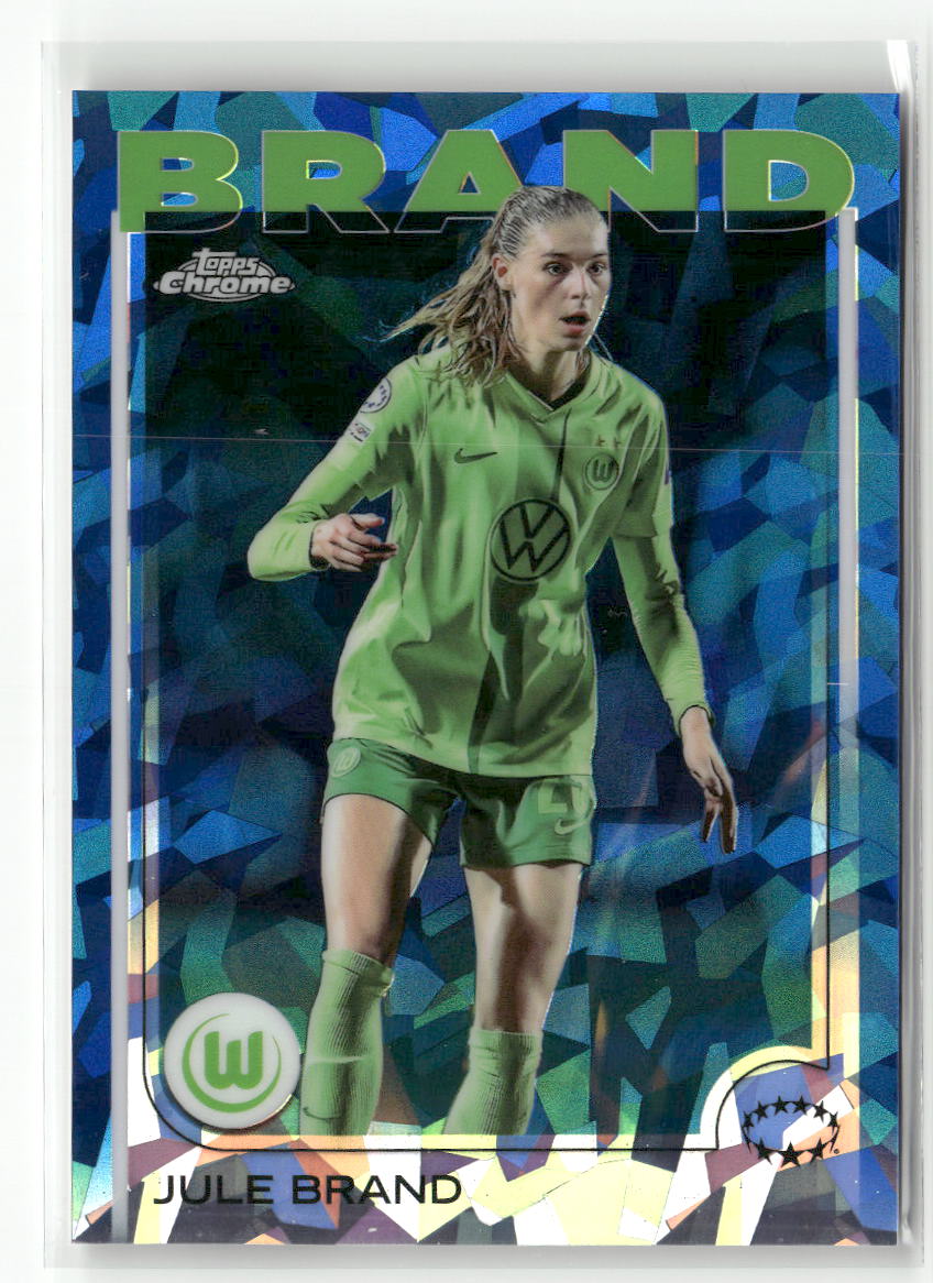 2024-25 Topps Chrome Sapphire  UEFA Women's Champions #78 Jule Brand