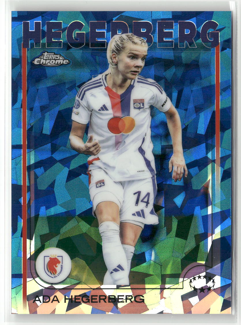 2024-25 Topps Chrome Sapphire  UEFA Women's Champions #91 Ada Hegerberg