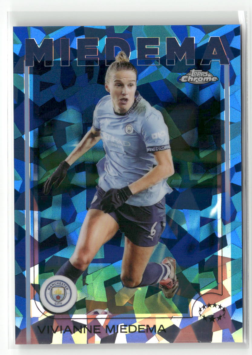 2024-25 Topps Chrome Sapphire UEFA Women's Champions  #9 Vivianne Miedema
