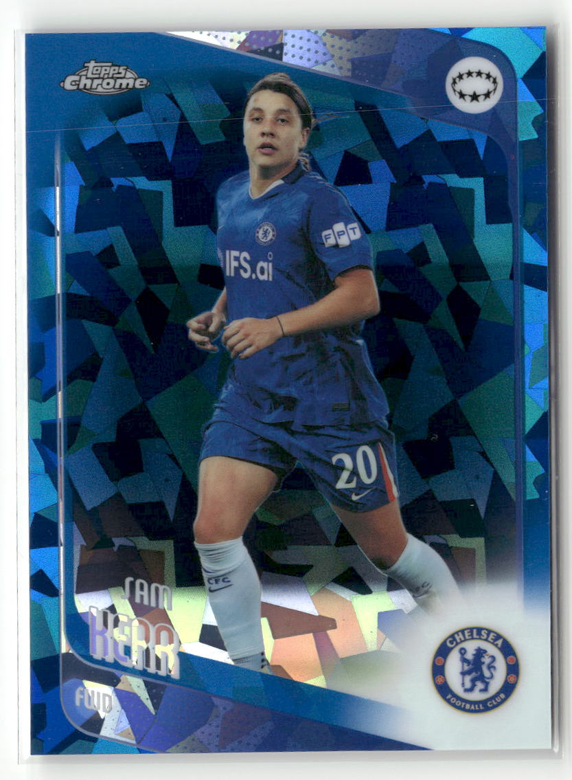 2025-26 Topps Chrome Sapphire Edition UEFA WCL #20 Sam Kerr