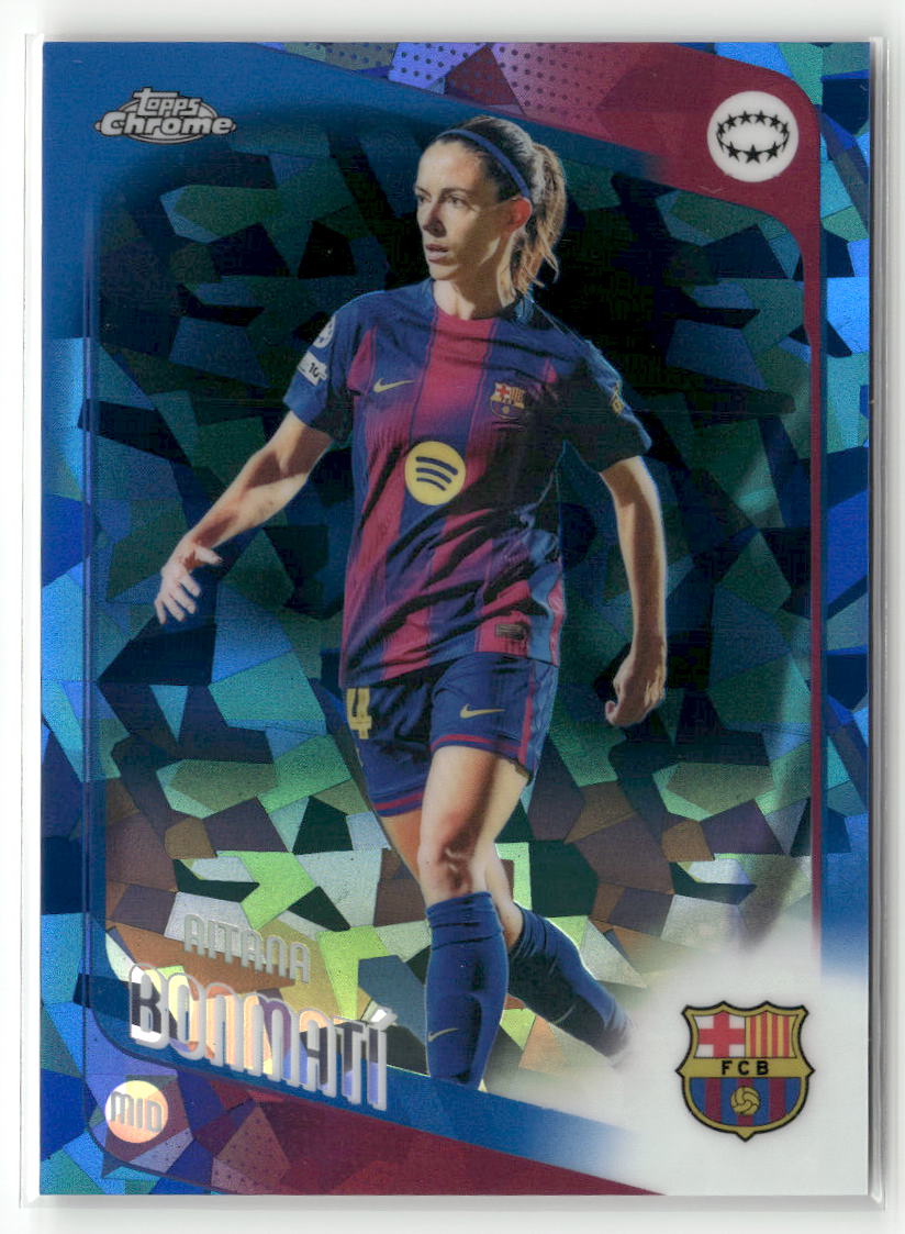 2025-26 Topps Chrome Sapphire Edition UEFA WCL #14 Aitana Bonmatí