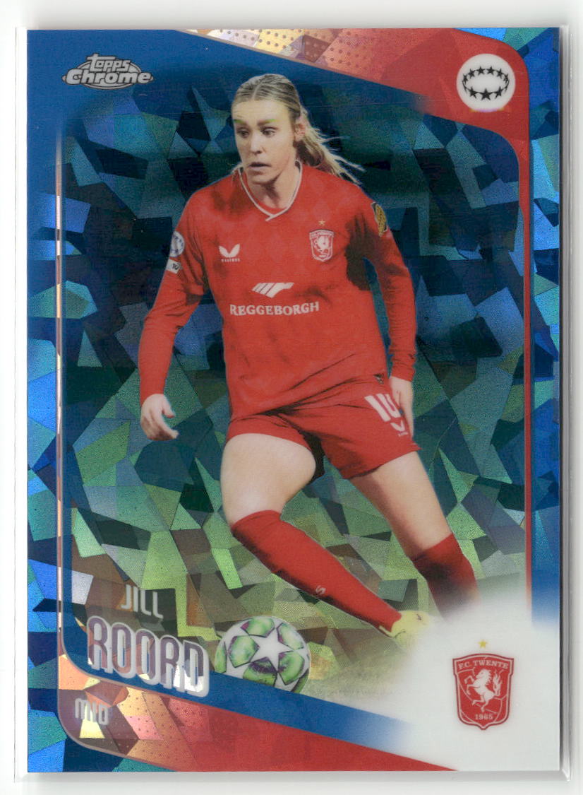 2025-26 Topps Chrome Sapphire Edition UEFA WCL #96 Jill Roord