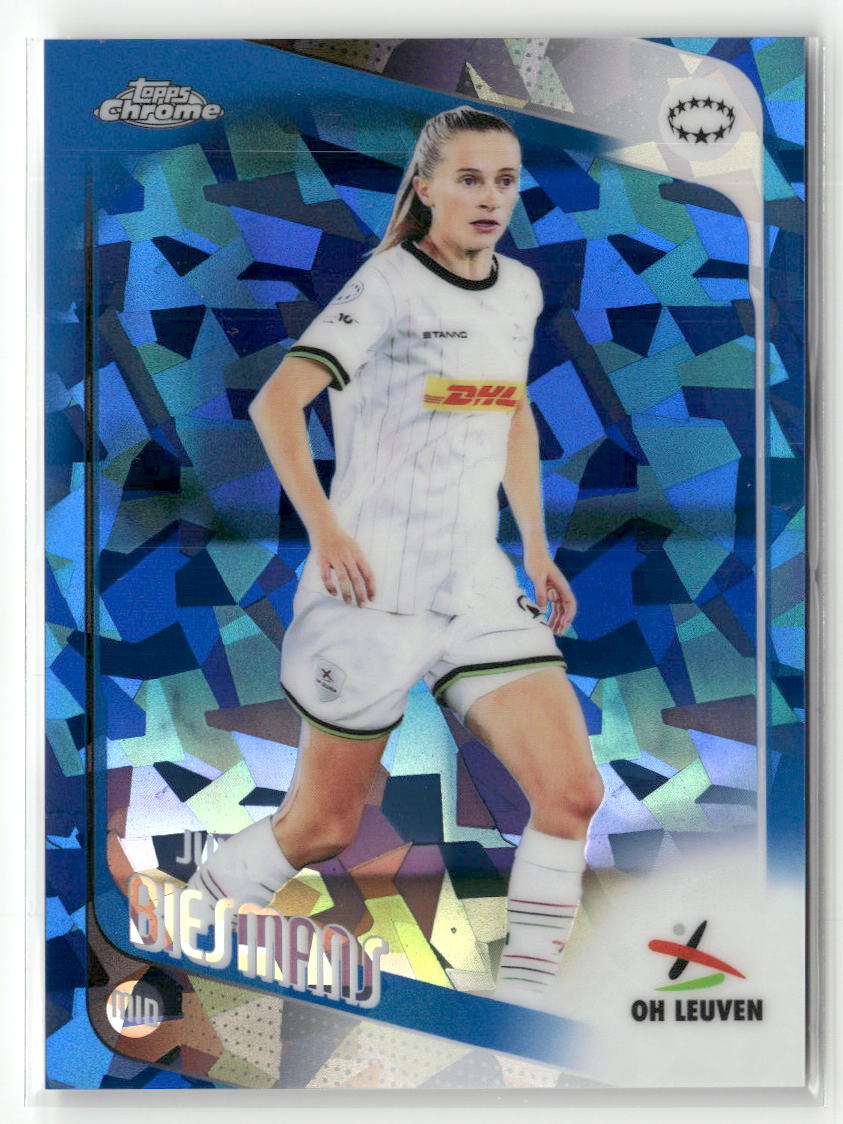 2025-26 Topps Chrome Sapphire Edition UEFA WCL #50 Julie Biesmans