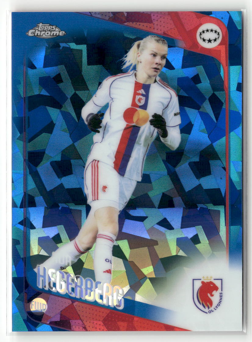2025-26 Topps Chrome Sapphire Edition UEFA WCL #8 Ada Hegerberg
