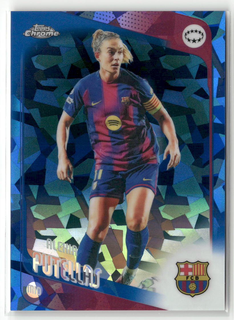 2025-26 Topps Chrome Sapphire Edition UEFA WCL #11 Alexia Putellas