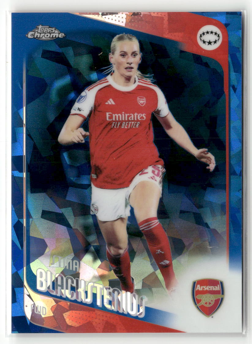 2025-26 Topps Chrome Sapphire Edition UEFA WCL #95 Stina Blackstenius