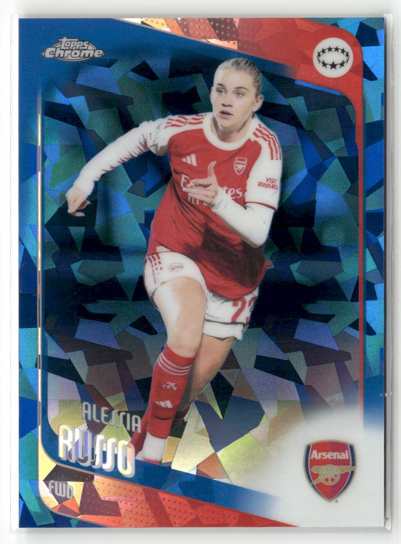 2025-26 Topps Chrome Sapphire Edition UEFA WCL #94 Alessia Russo