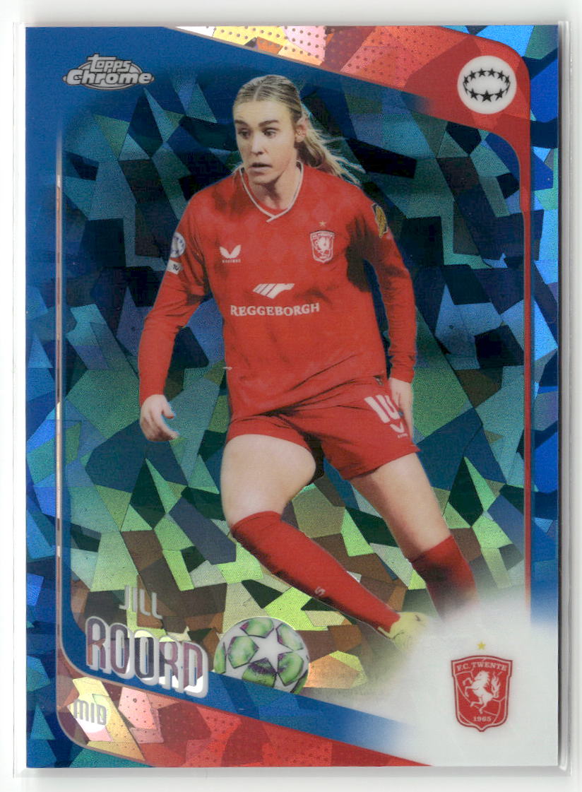 2025-26 Topps Chrome Sapphire Edition UEFA WCL #96 Jill Roord