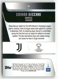2025-26 Topps Chrome Sapphire Edition UEFA WCL #74 Chiara Beccari