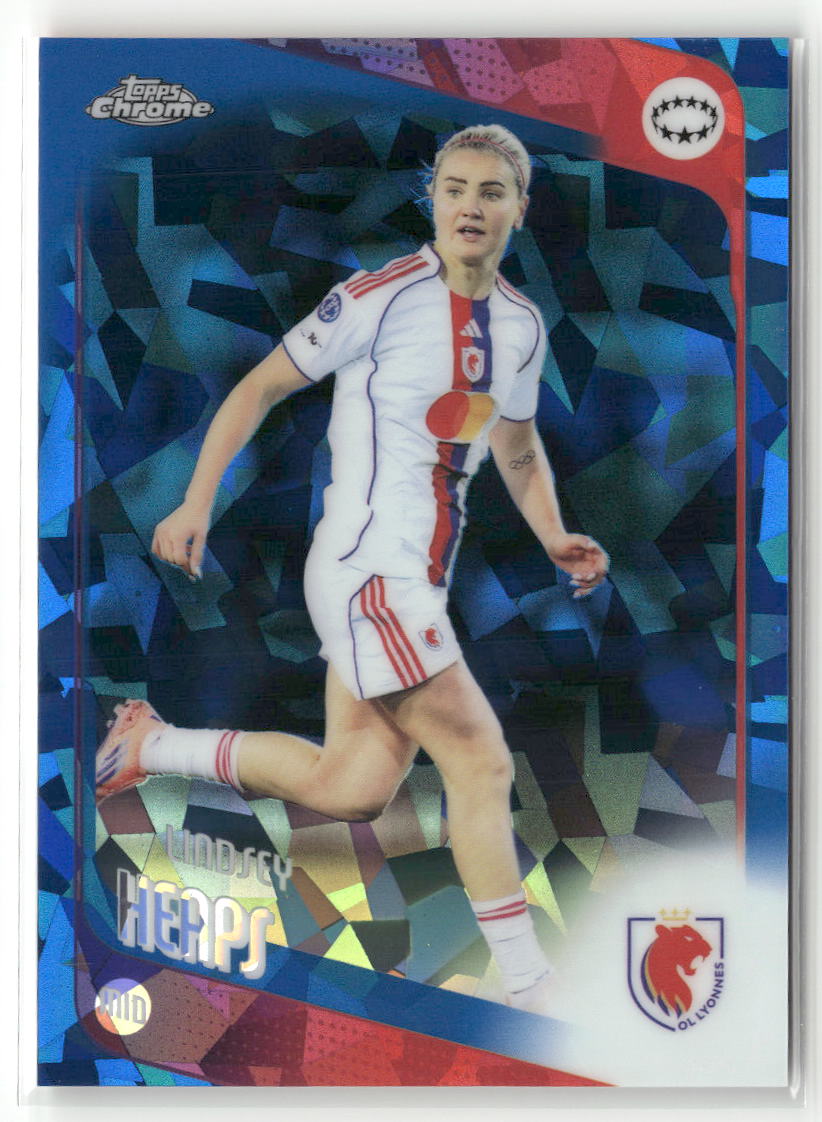 2025-26 Topps Chrome Sapphire Edition UEFA WCL #6 Lindsey Heaps