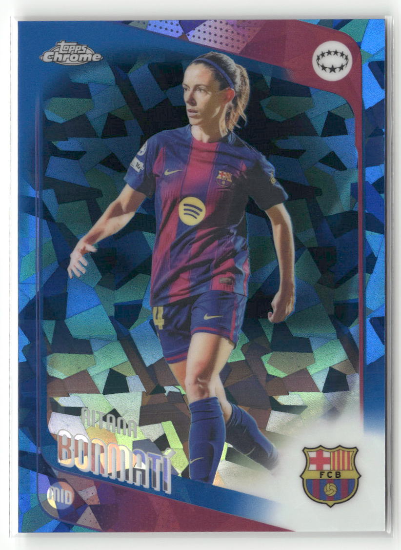 2025-26 Topps Chrome Sapphire Edition UEFA WCL #14 Aitana Bonmatí